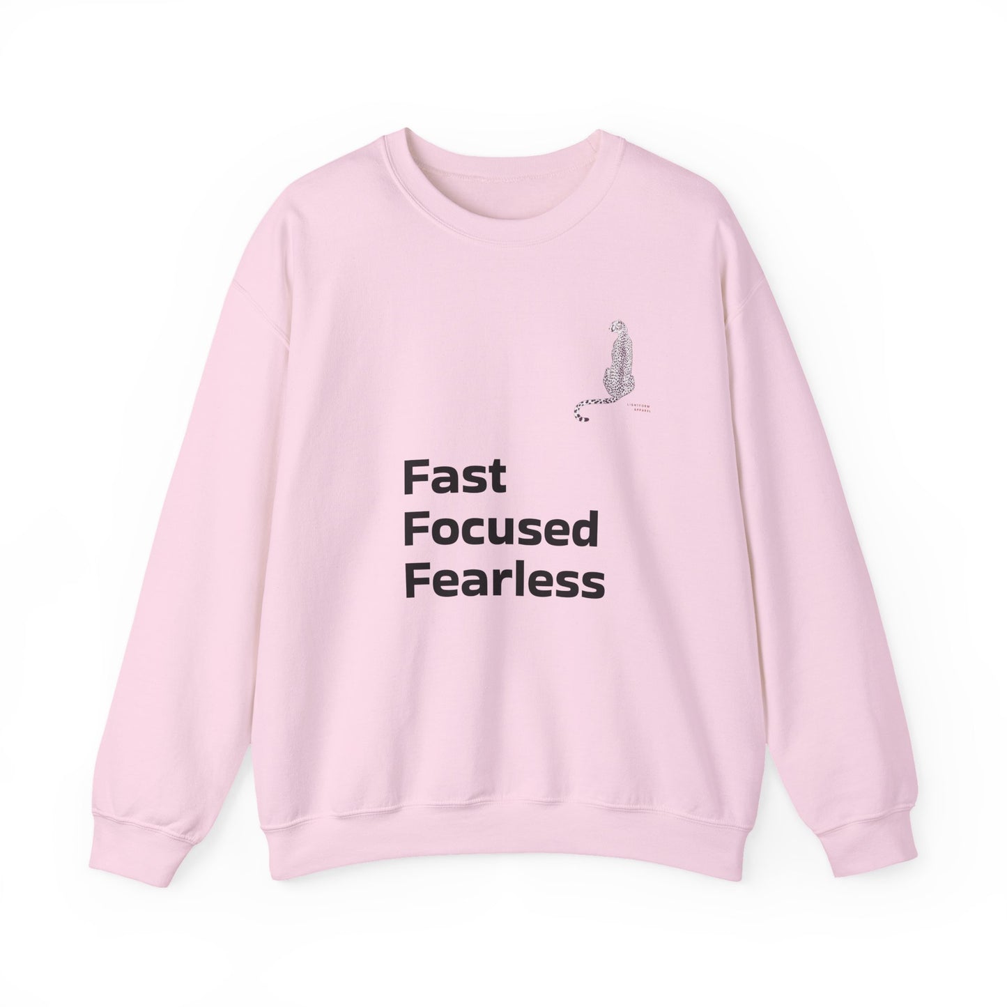 Chic Cheetah Print Crewneck Sweatshirt | Cozy Unisex Fashion, Animal Lover Gift, Casual Wear, Birthday, Holiday Apparel