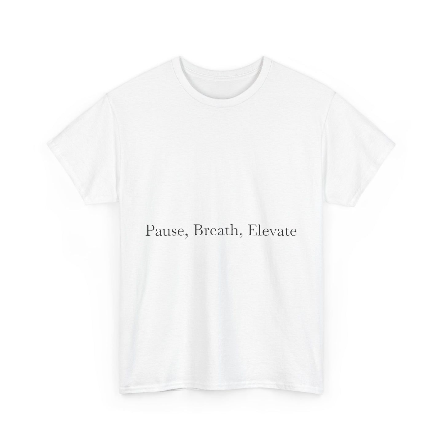 Mindful Moments Unisex Heavy Cotton Tee, Inspirational Tee, Relaxation Shirt, Gift for Yoga Lovers, Self-Care Apparel, Motivational Tops