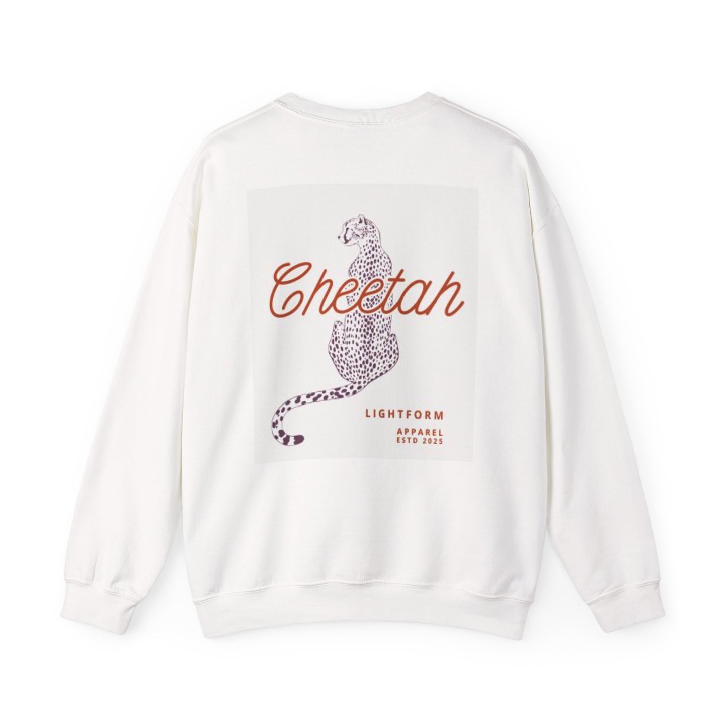 Chic Cheetah Print Crewneck Sweatshirt | Cozy Unisex Fashion, Animal Lover Gift, Casual Wear, Birthday, Holiday Apparel